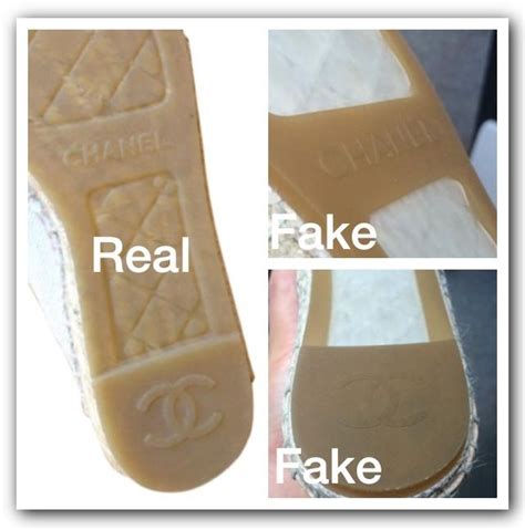 how can you tell if chanel espadrilles are fake|is chanel counterfeit.